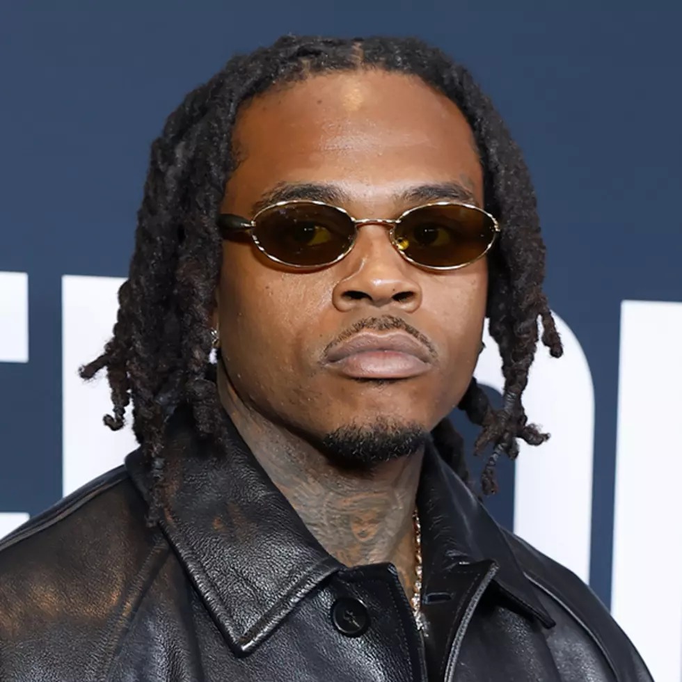 Gunna in sunglasses and a leather jacket